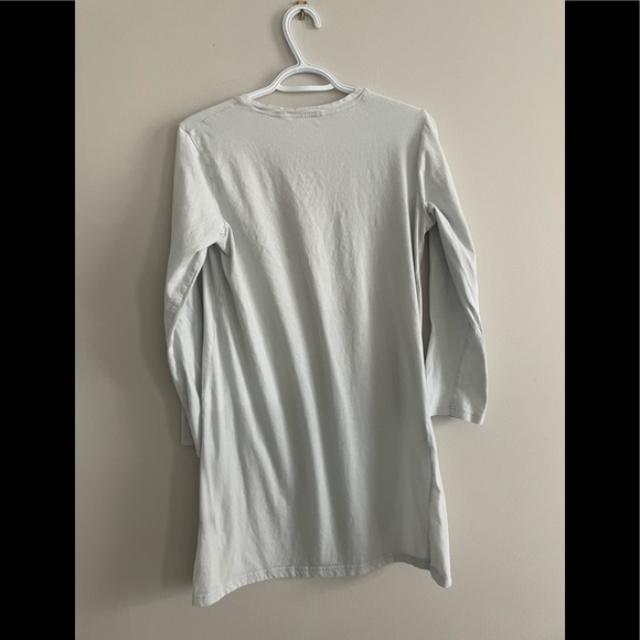 Long sleeve 100% cotton night dress sleepwear shirt pyjamas - Picture 3 of 6